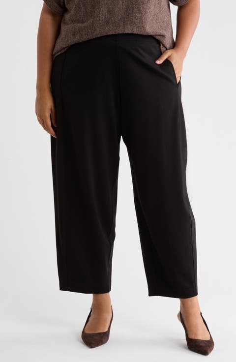 Ponte Barrel Pants