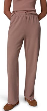 Donna Karan New York French Terry Straight Leg Pants