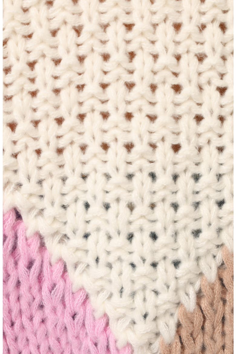 Koda Colorblock Oversize Sweater, Alternate, color, BEIGE MULTI
