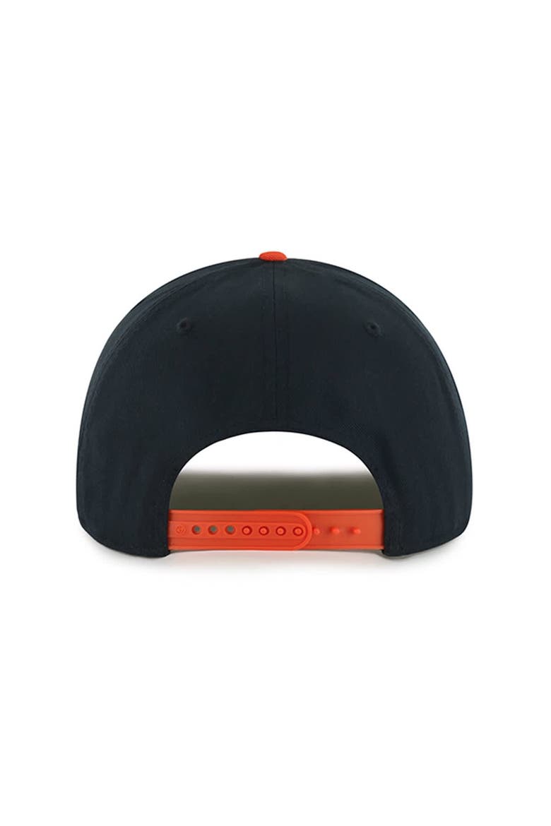 Men's '47 Black San Francisco Giants Dropshadow Rope Hitch Adjustable Hat, Alternate, color, Black