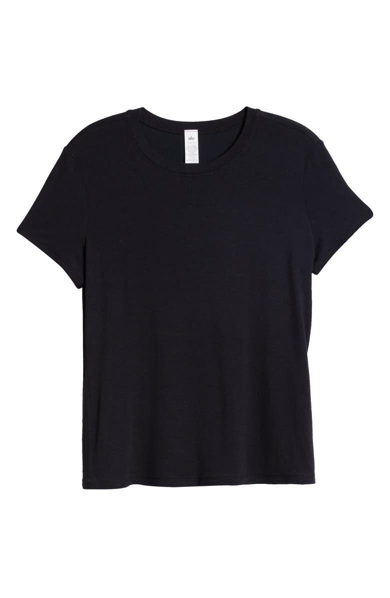 Alo Stretch T-Shirt, Alternate, color, 