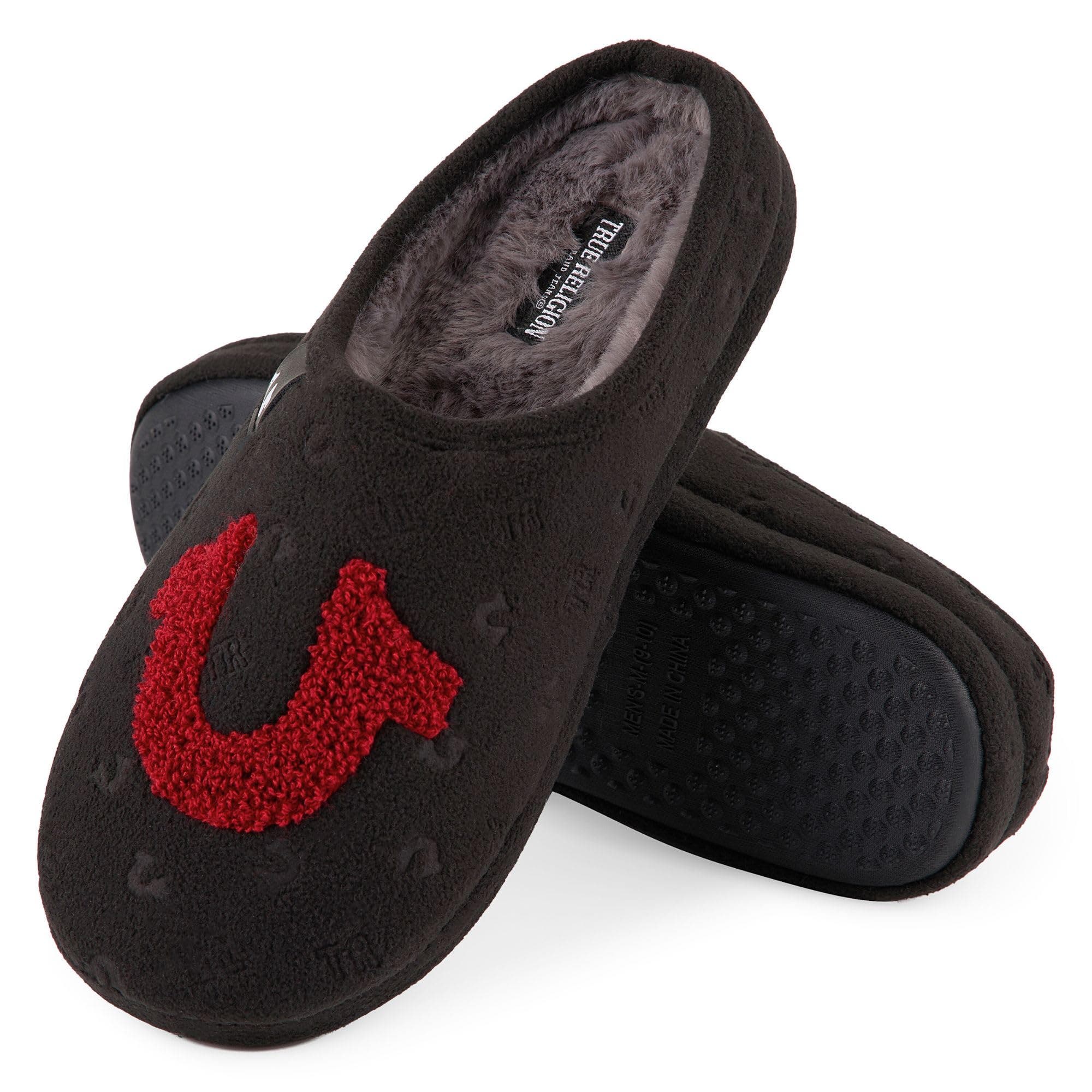 True Religion Indoor House Slippers, Main, color, 