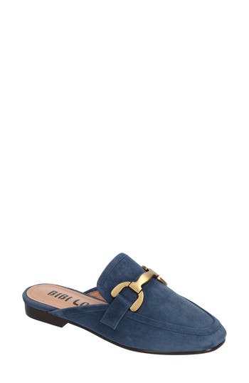 Bibi Lou Zagreb Slip-on Loafers In Blue