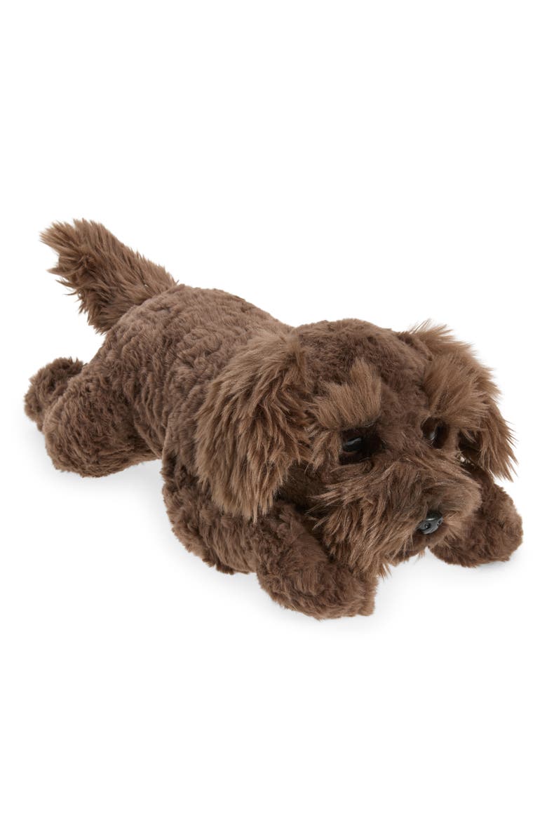 FAO Schwarz Sweet Schnoodle Plush Stuffed Animal, Main, color, Dark Brown