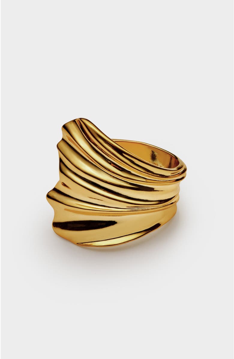 Katie Loxton Floramour Ring, Main, color, Gold Coated