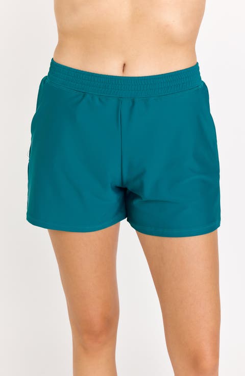 Classic Fit Swim Shorts With Panty