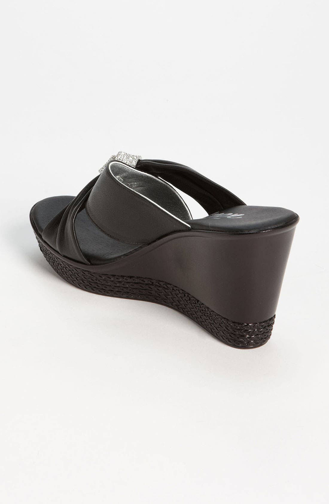 Onex KNOT WEDGE SANDAL, Alternate, color, 