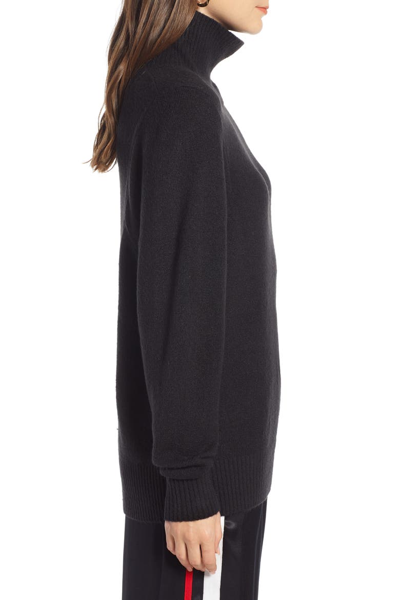 Seasonal Pullover Sweater, Alternate, color, BLACK