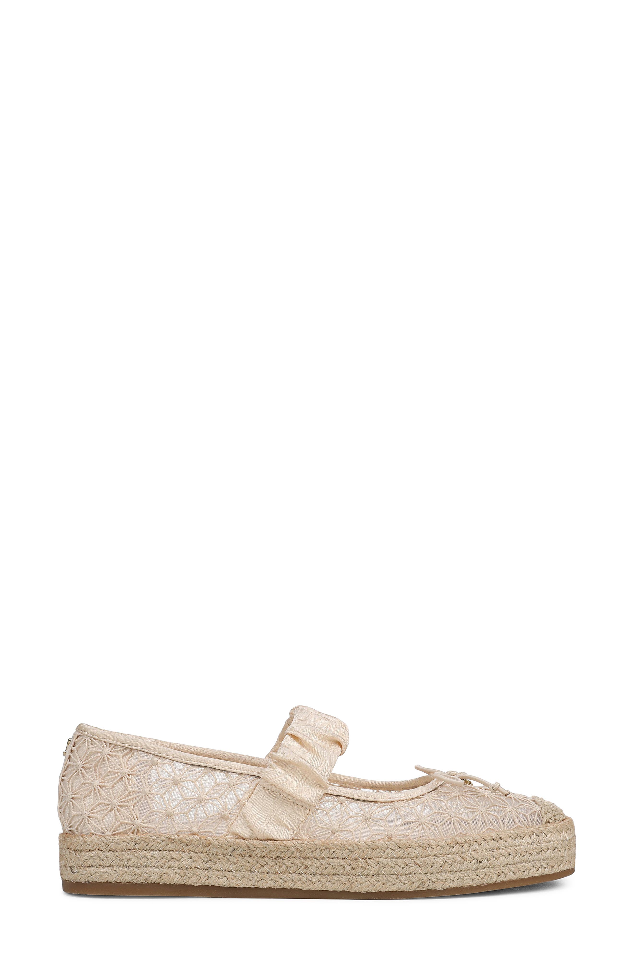 Circus NY by Sam Edelman Lillie Mesh Platform Espadrille, Alternate, color, Vanilla Bean