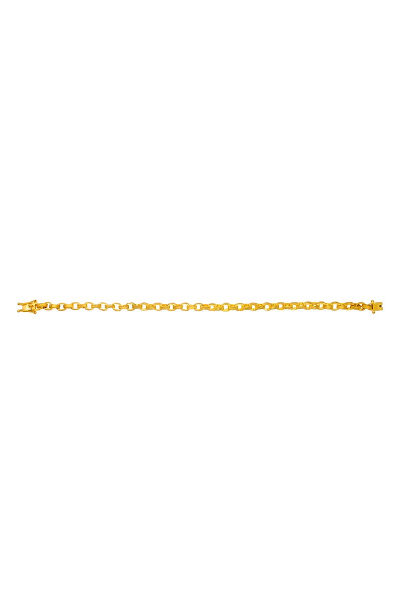 Darius Signature Chain Bracelet, Alternate, color, Yellow Gold