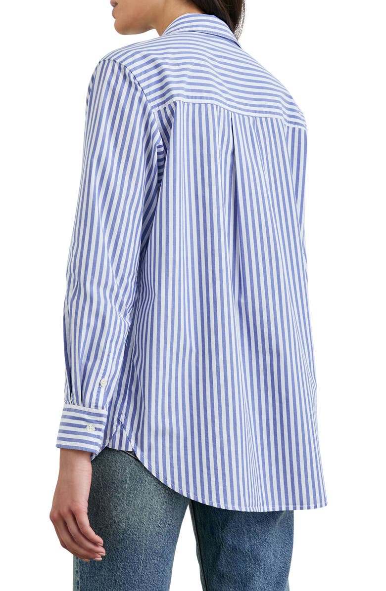 Rails Elsa Stripe Cotton Button-Up Shirt, Alternate, color,