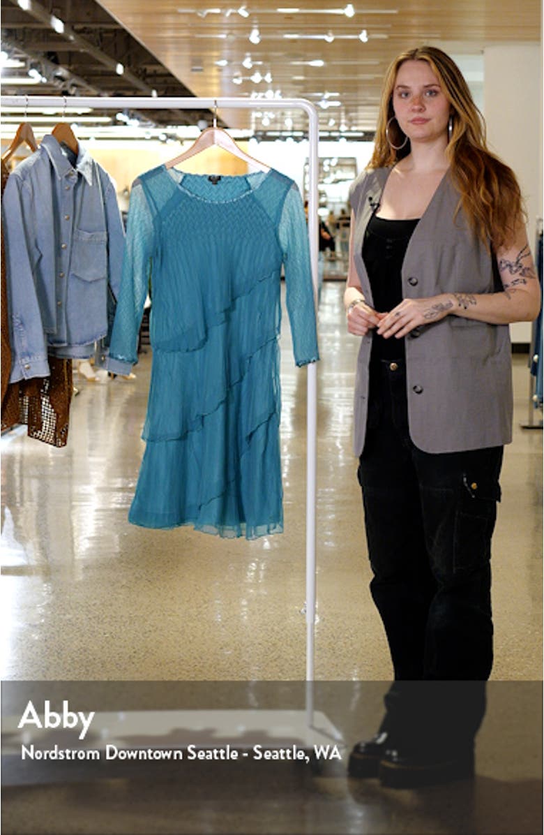 Tiered Cocktail Dress, sales video thumbnail