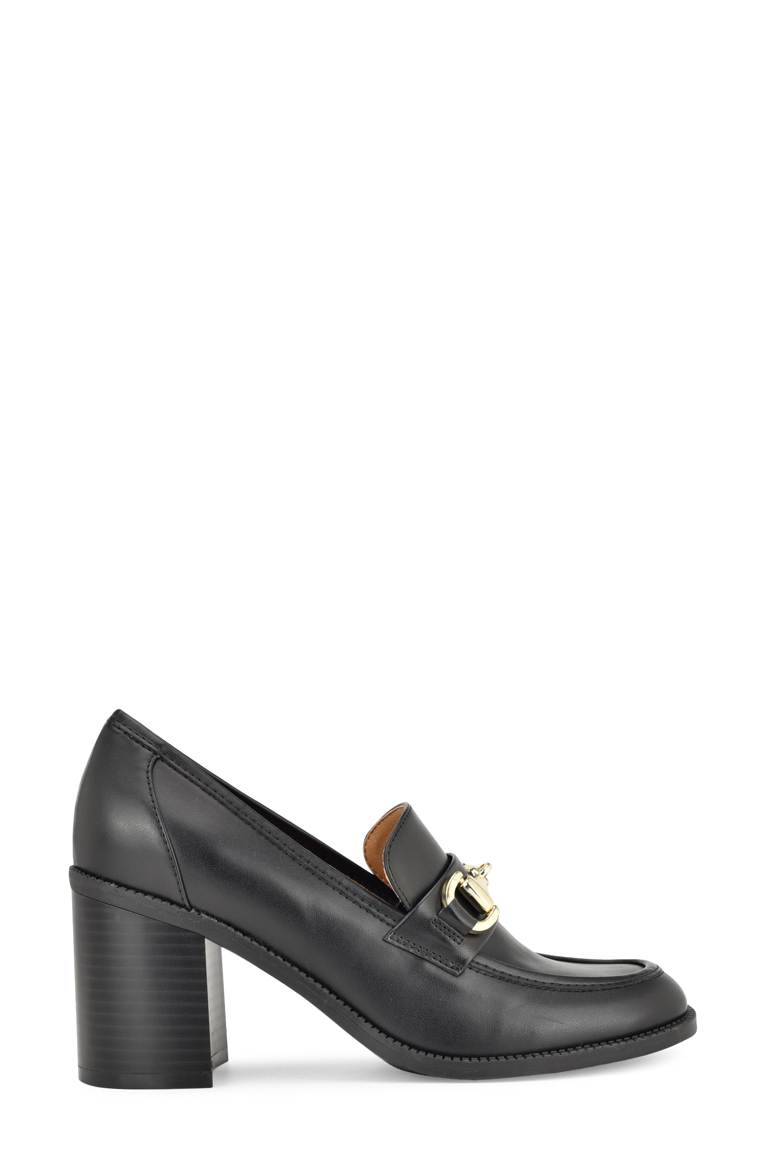 Koolo Loafer Pump, Alternate, color, BLACK