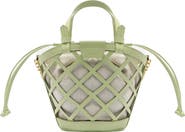 Arezzo Small Petra Leather Bucket Bag