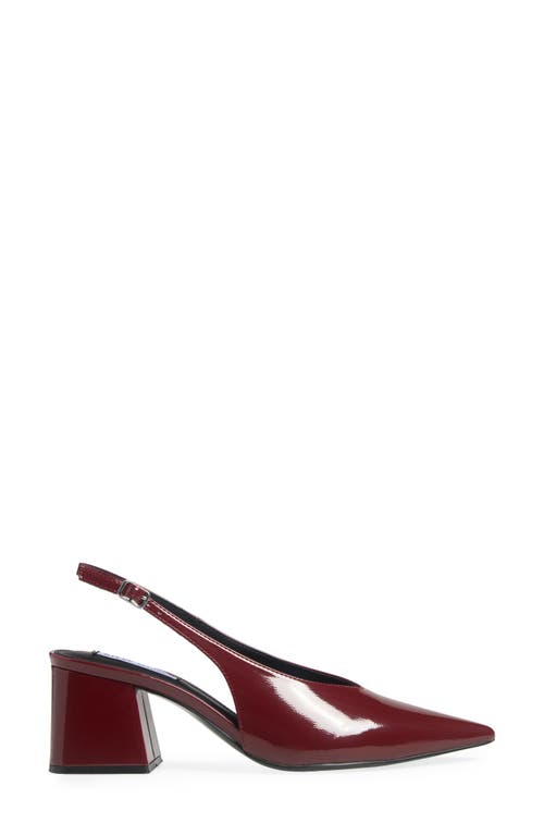 Steve Madden Faryn Slingback Pump In Wine
