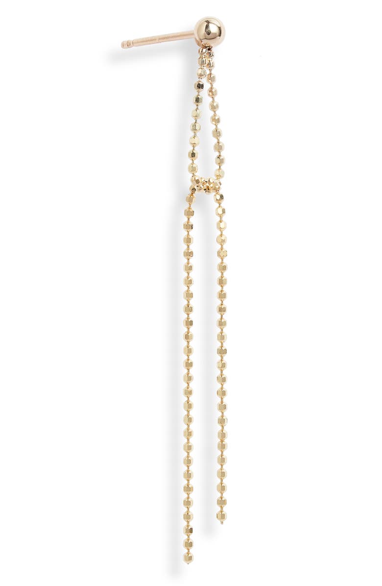 Poppy Finch Ball Chain Drop Earrings, Alternate, color, 