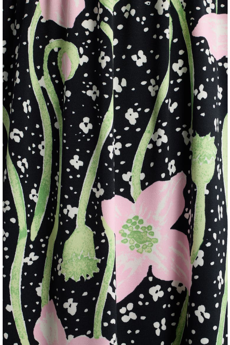 Harlynn Floral Print Maxi Dress, Alternate, color, ONYX BLUSHING BLOOMS
