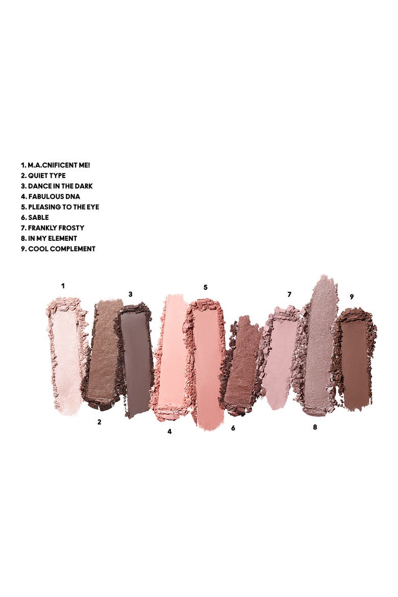 MAC Times Nine Eyeshadow Palette, Alternate, color, DUSKY ROSE TIMES NINE