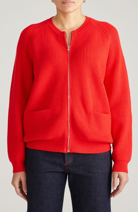 Vicki Zip-Up Cardigan (Plus)