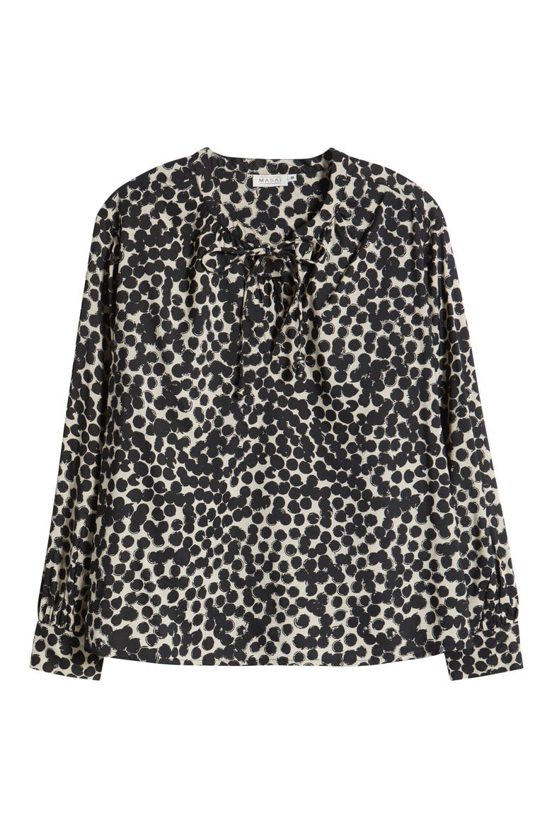 Animal Print Top, Alternate, color, FOG