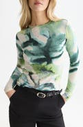 Scotch & Soda Print Long Sleeve T-Shirt