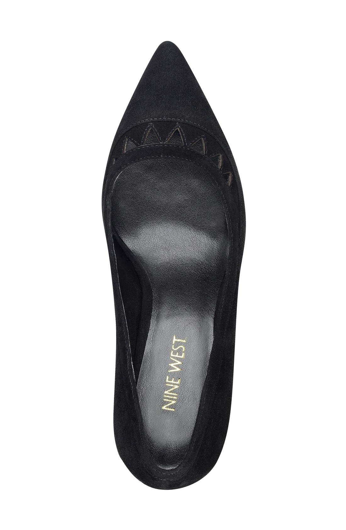 Nine West 'Raheza' Cutout Pump, Alternate, color, 