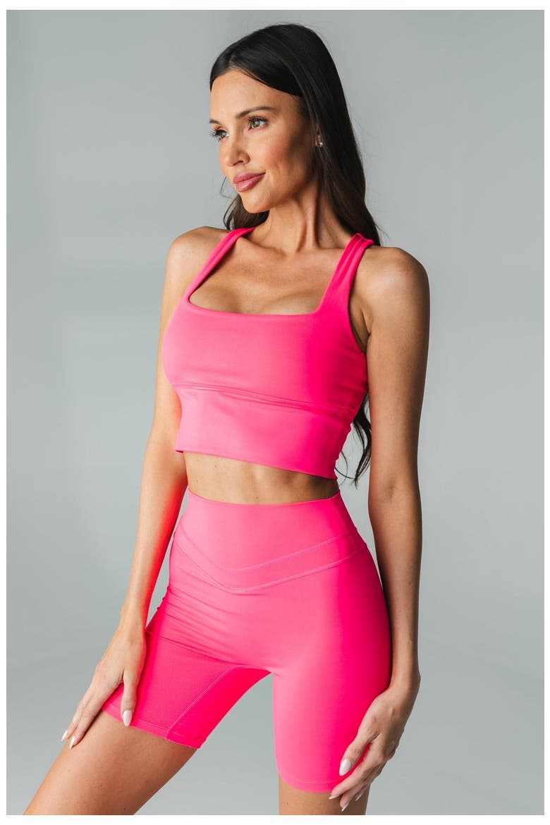 Pulse Racer Longline, Alternate, color, Neon Pink