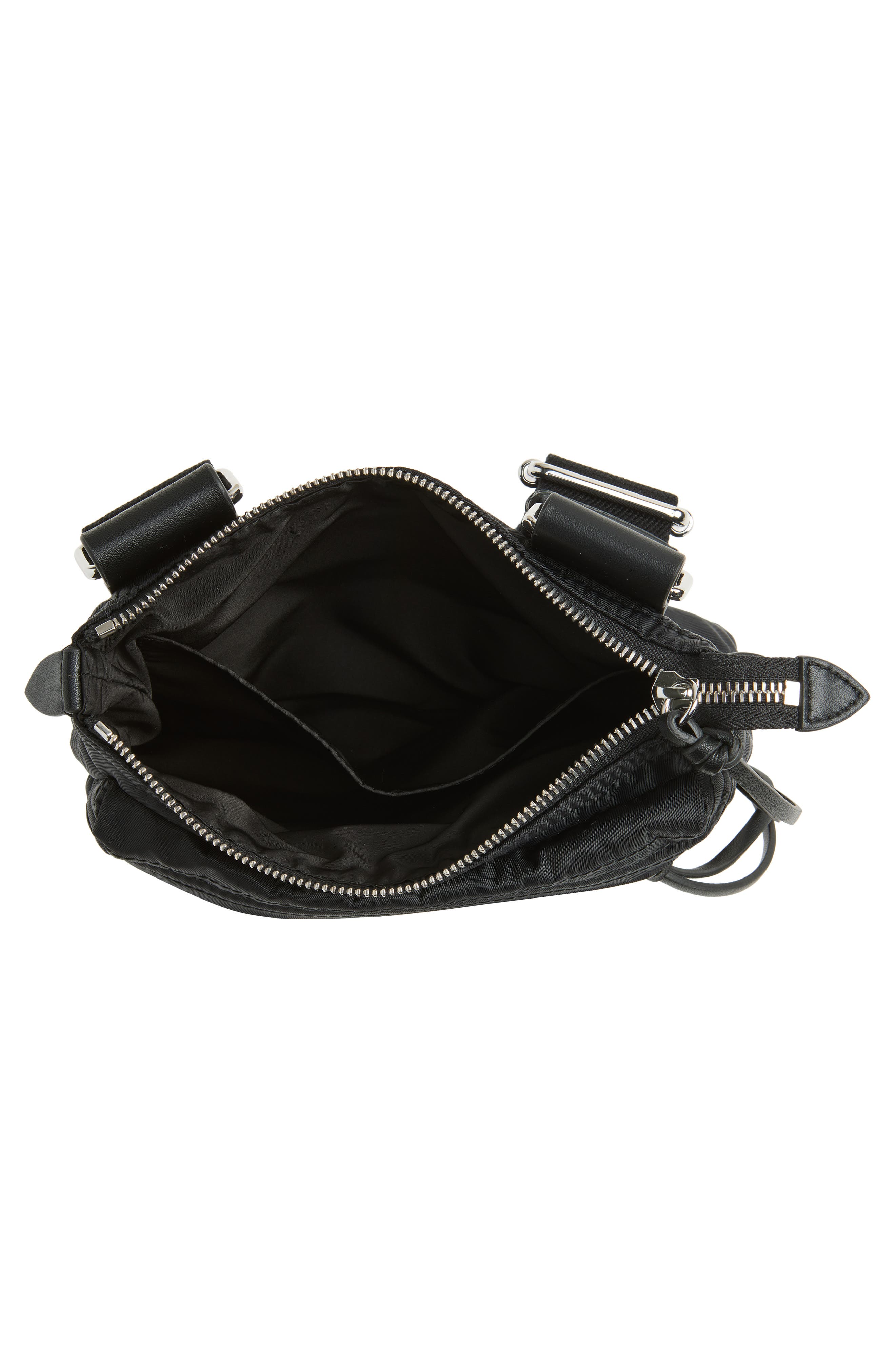 Zip Line Twill Camera Bag, Alternate, color, BLACK/ BLACK