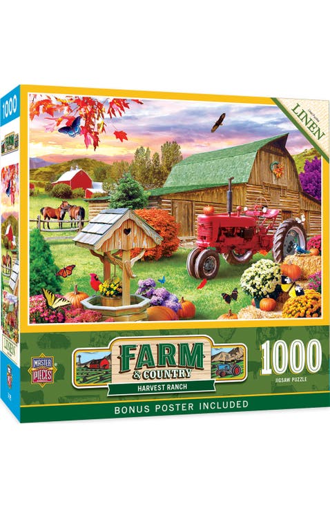 Harvest Ranch 1000 Piece Jigsaw Puzzle