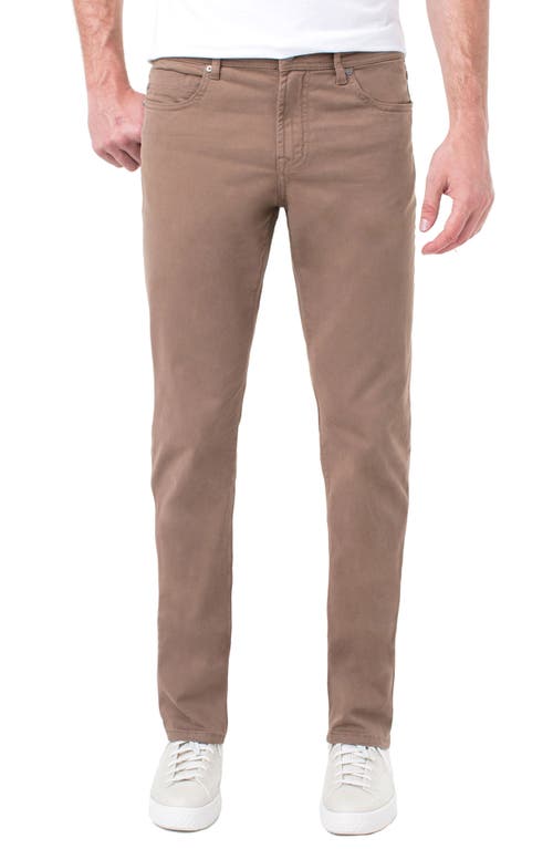 Liverpool Kingston Modern Straight Leg Twill Pants in Cub 