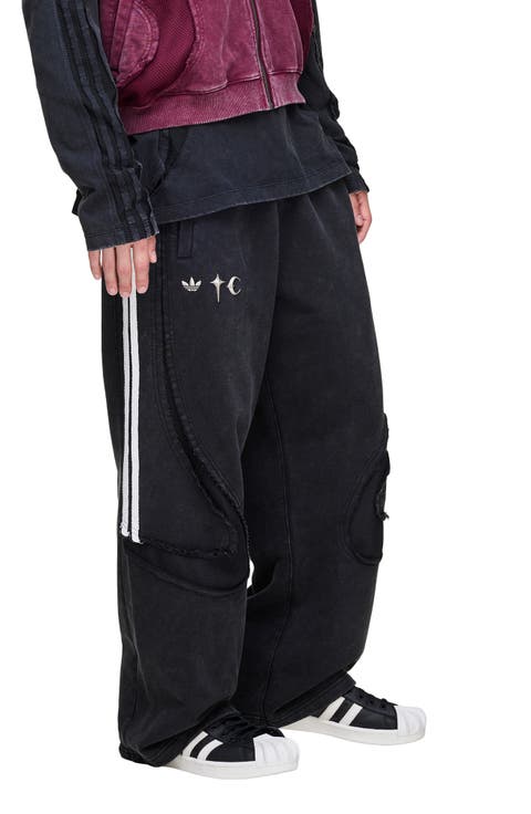 Mesh Detail Relaxed Sweatpants