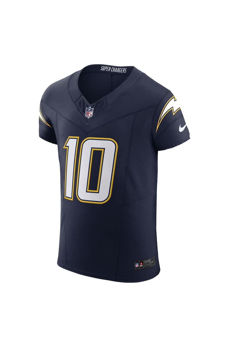 Men's Nike Justin Herbert Navy Los Angeles Chargers Alternate Super Chargers Vapor F.U.S.E. Elite Jersey, Alternate, color, Navy