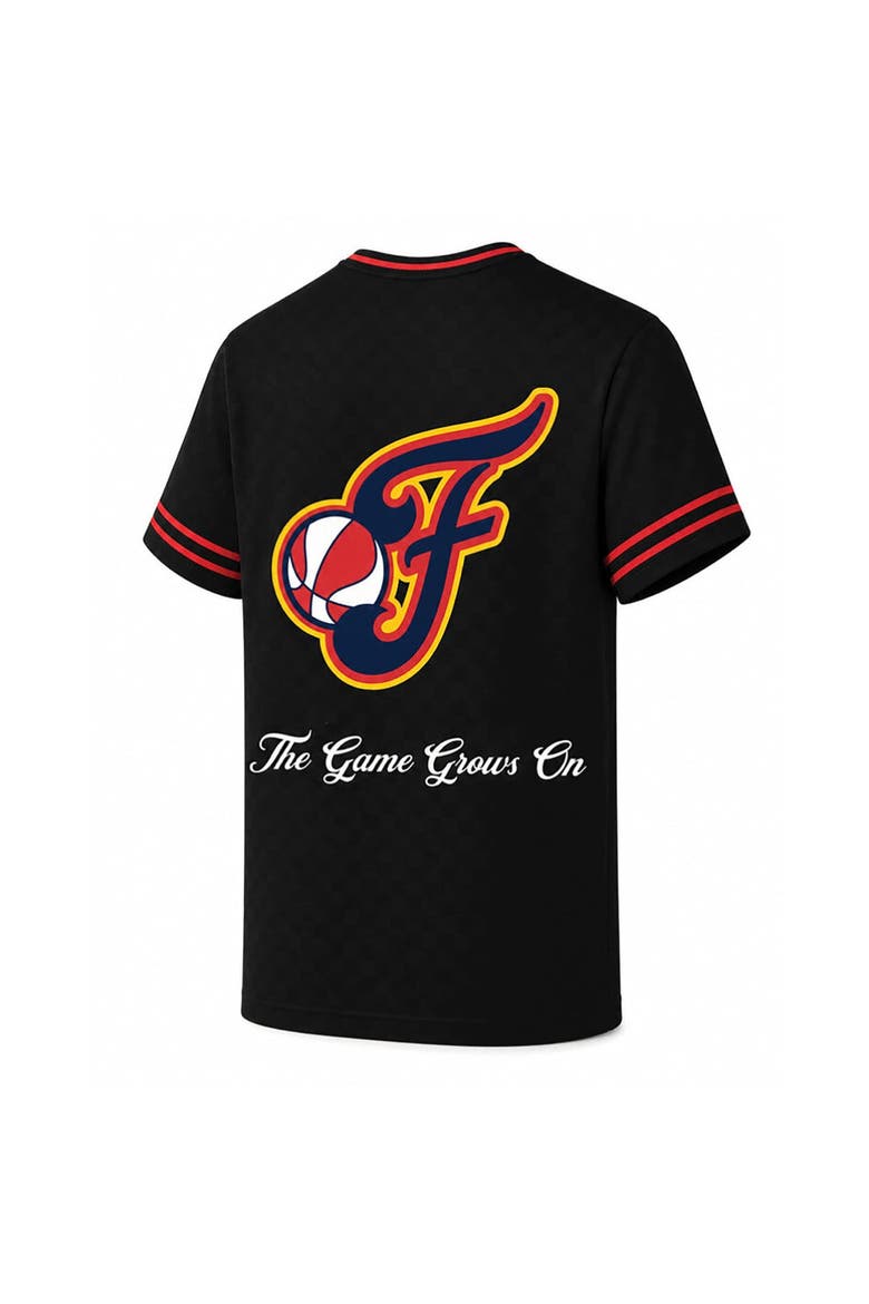 Men's round21  Black Indiana Fever Soccer Jersey, Alternate, color, Black