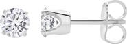 LuvMyJewelry Seraph 1 Ct TW Lab Grown Round Diamond Studs 14K Gold Earrings