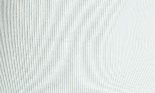 Vince Scoop Neck Rib Tank In Aqua Dew