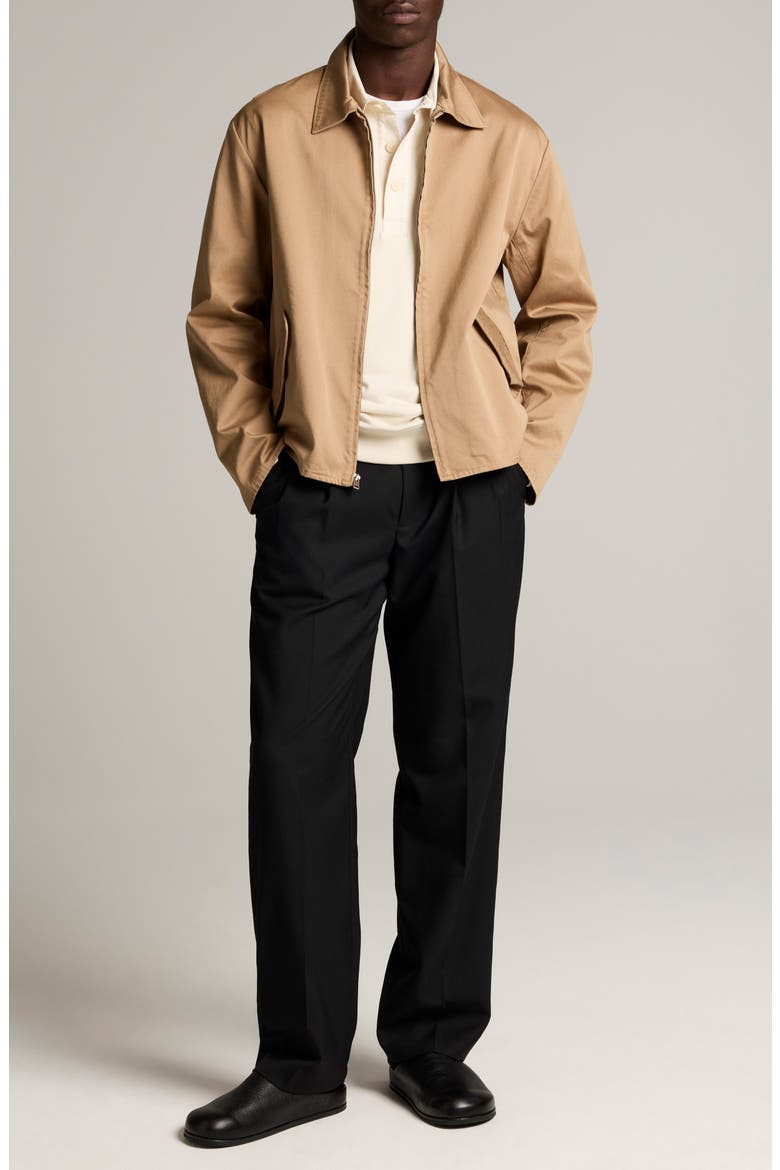 Brushed Twill Field Jacket, Alternate, color, CARMELO