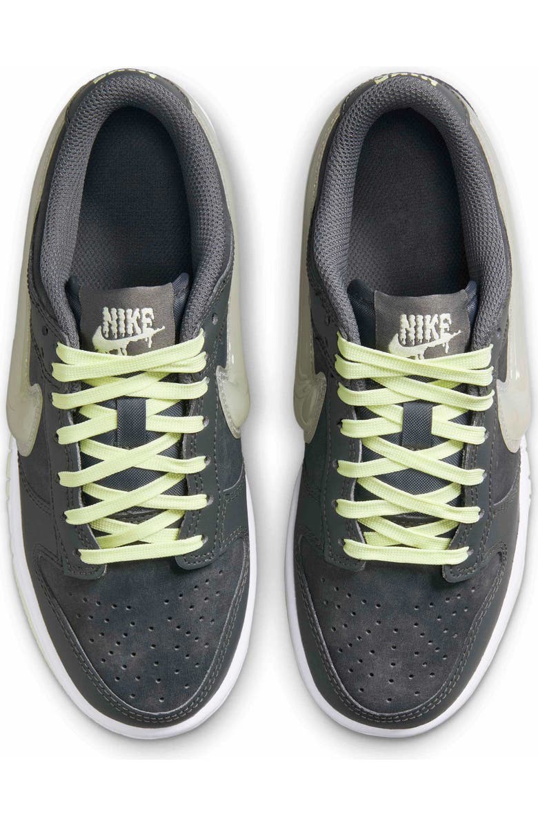 Nike Dunk Low Glow in the Dark Basketball Sneaker, Alternate, color,