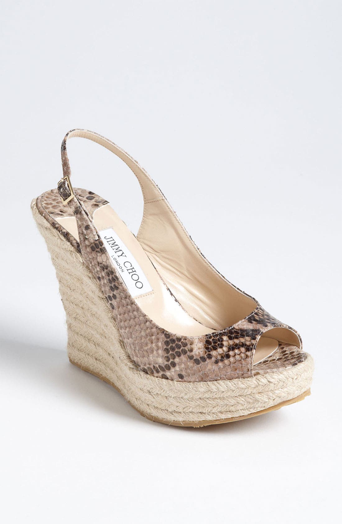 'Polar' Wedge Sandal, Main, color, DESERT