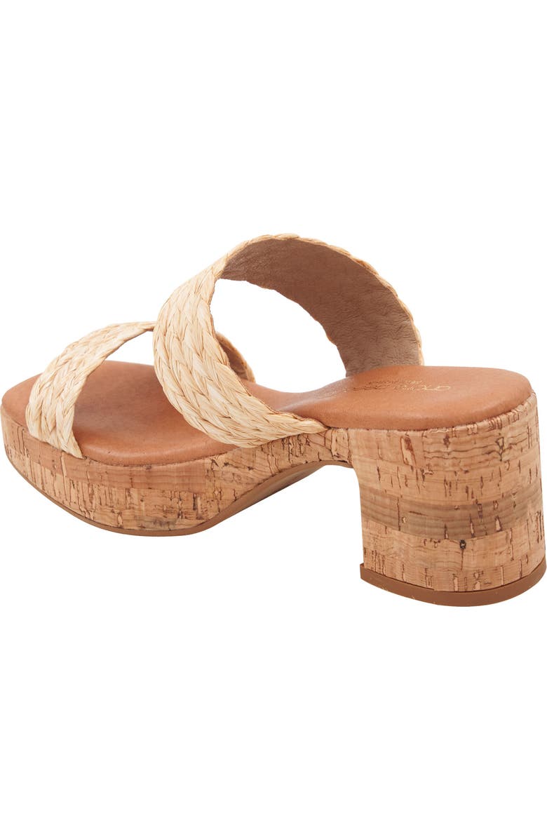 André Assous Cairo Platform Sandal, Alternate, color, Beige