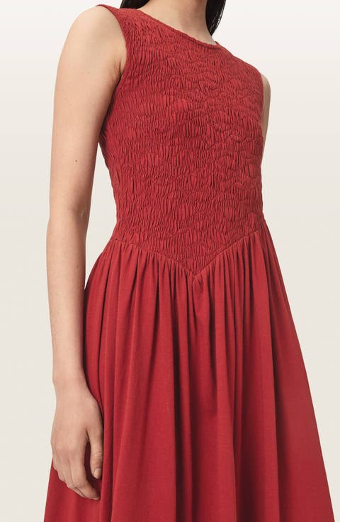 Luna Crinkle Maxi Dress
