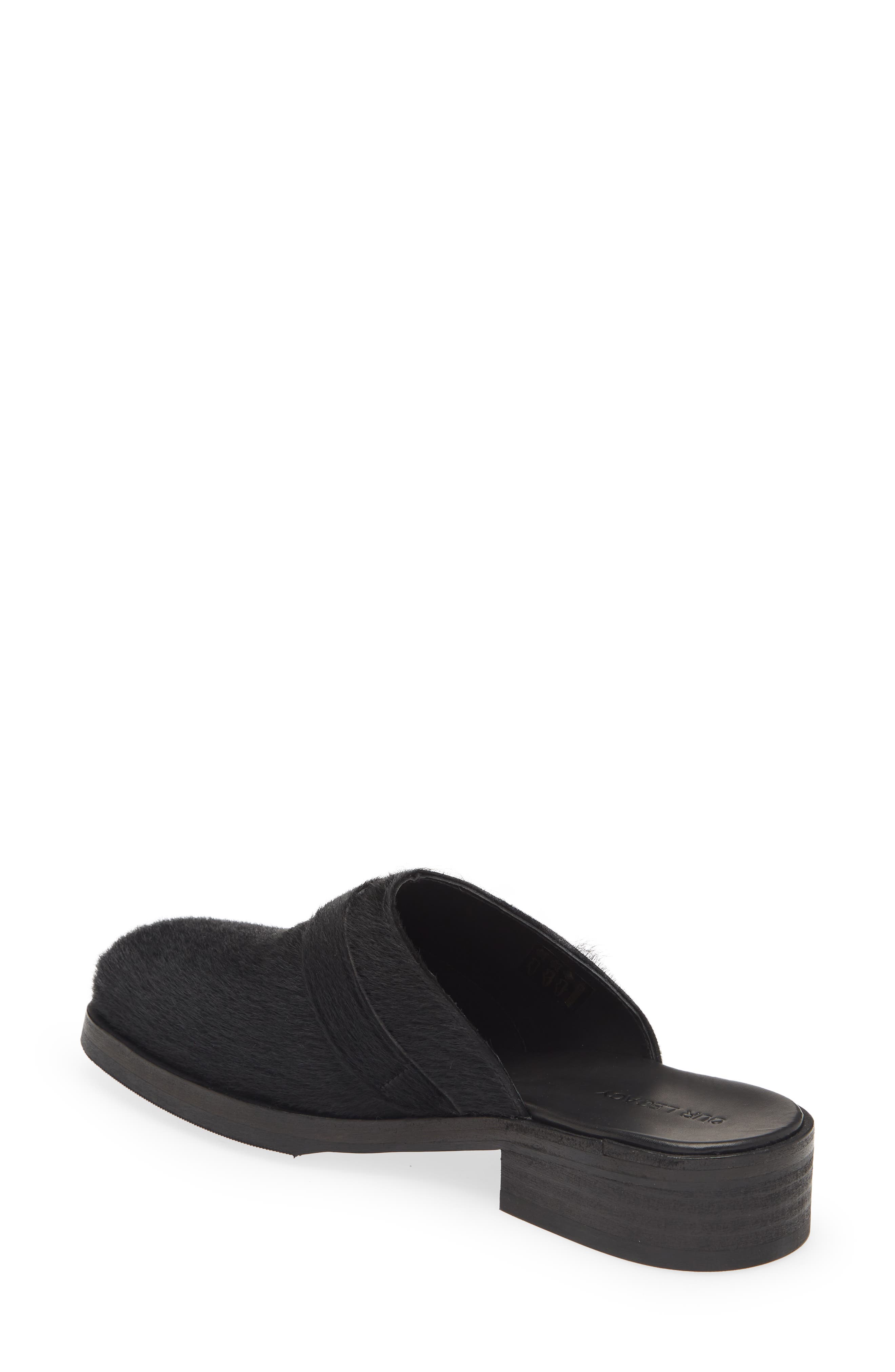 OUR LEGACY Camion Genuine Calf Hair Mule, Alternate, color, 