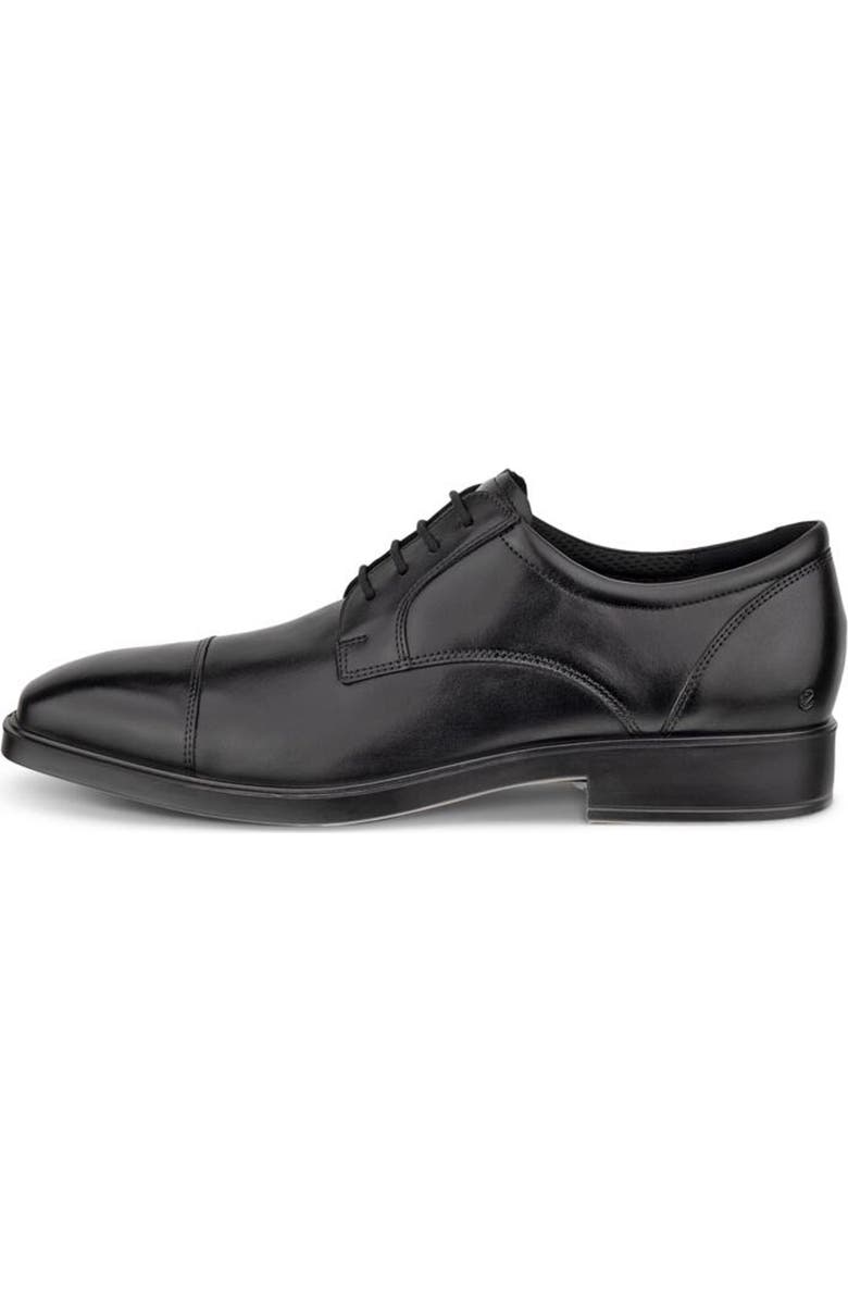 ECCO Metropole Milan Cap Toe Derby, Alternate, color, Black