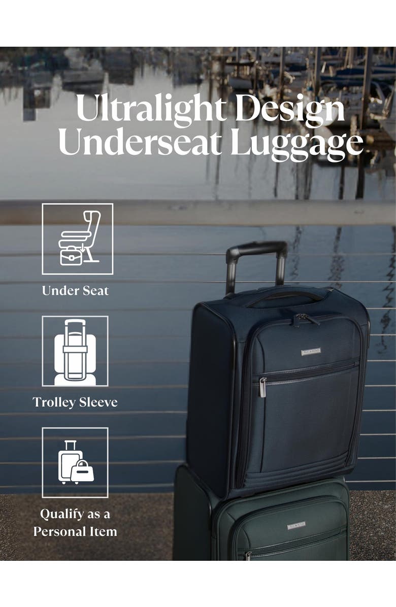 Ricardo Beverly Hills Avalon 28L Under the Seat Carry On Luggage Sustainable Travel Bag, Alternate, color, Serengeti Night