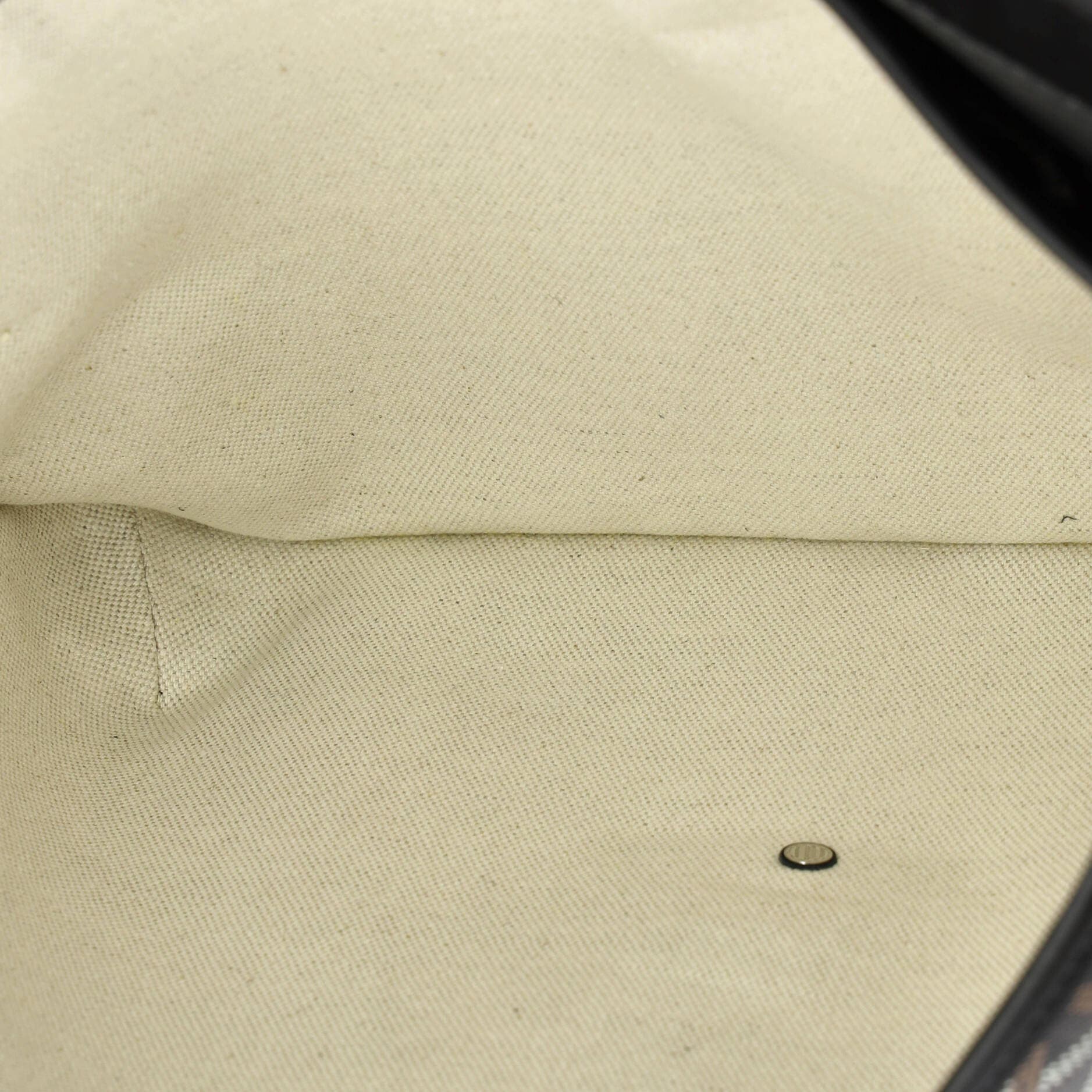 Pre-Owned Goyard Coursier Messenger Bag Coated Canvas and Leather, Alternate, color, Black