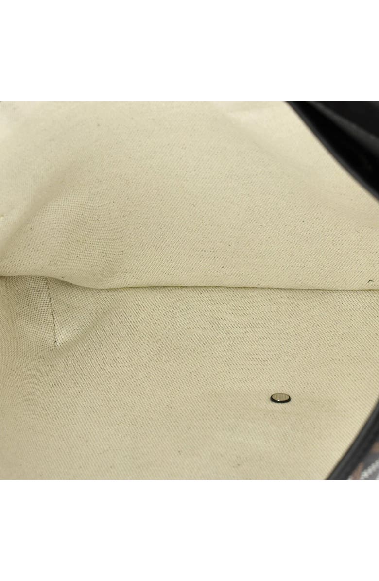 Pre-Owned Goyard Coursier Messenger Bag Coated Canvas and Leather, Alternate, color, Black