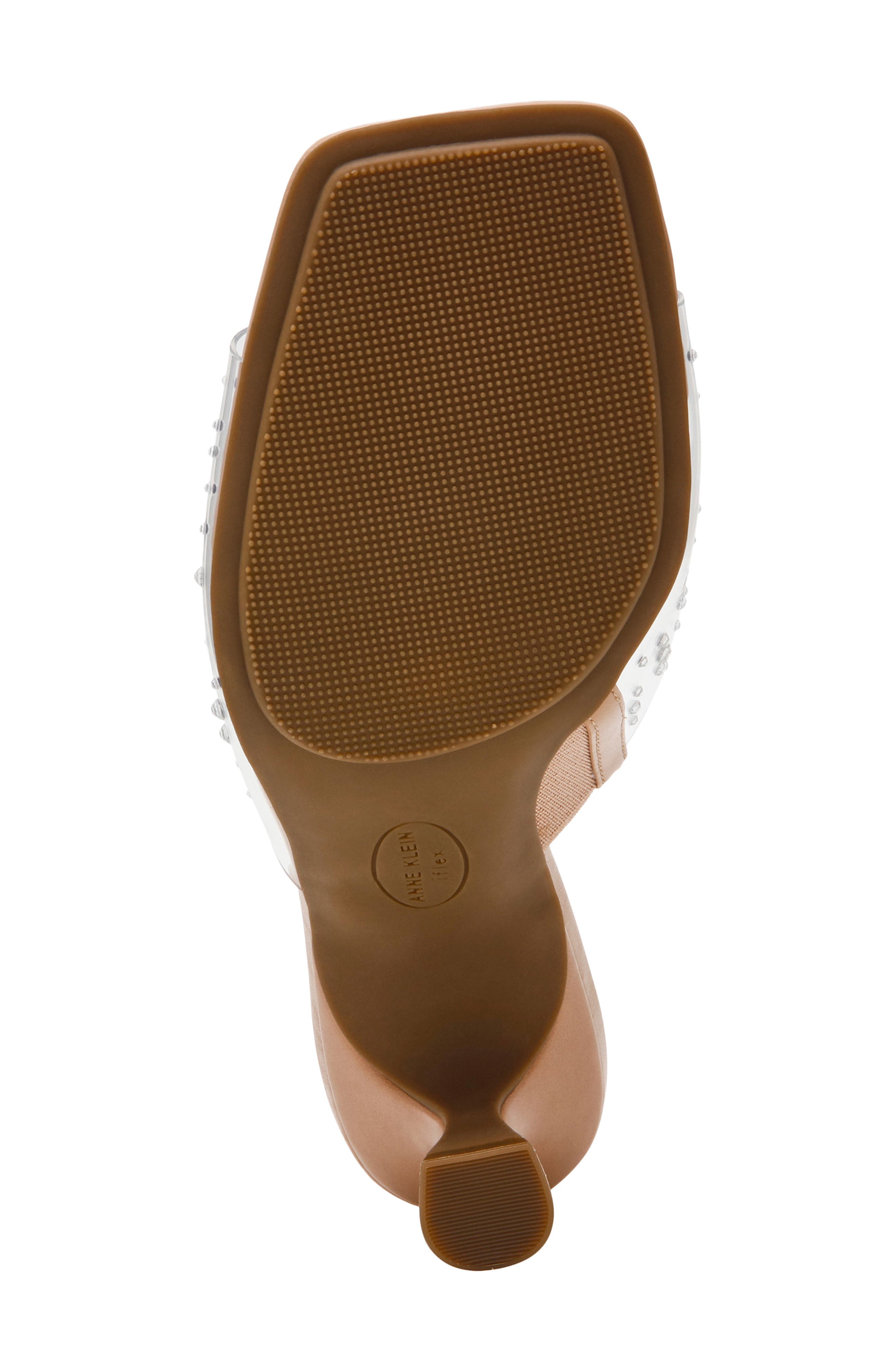 Jerilyn Crystal Embellished Clear Slide Sandal, Alternate, color, LUCITE