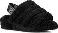 UGG® Fluff Yeah Faux Fur Slingback Sandal