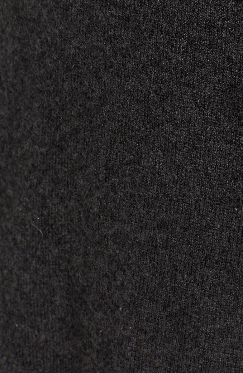 Halogen<sup>®</sup> Zip Back Crewneck Cashmere Sweater, Alternate, color, 