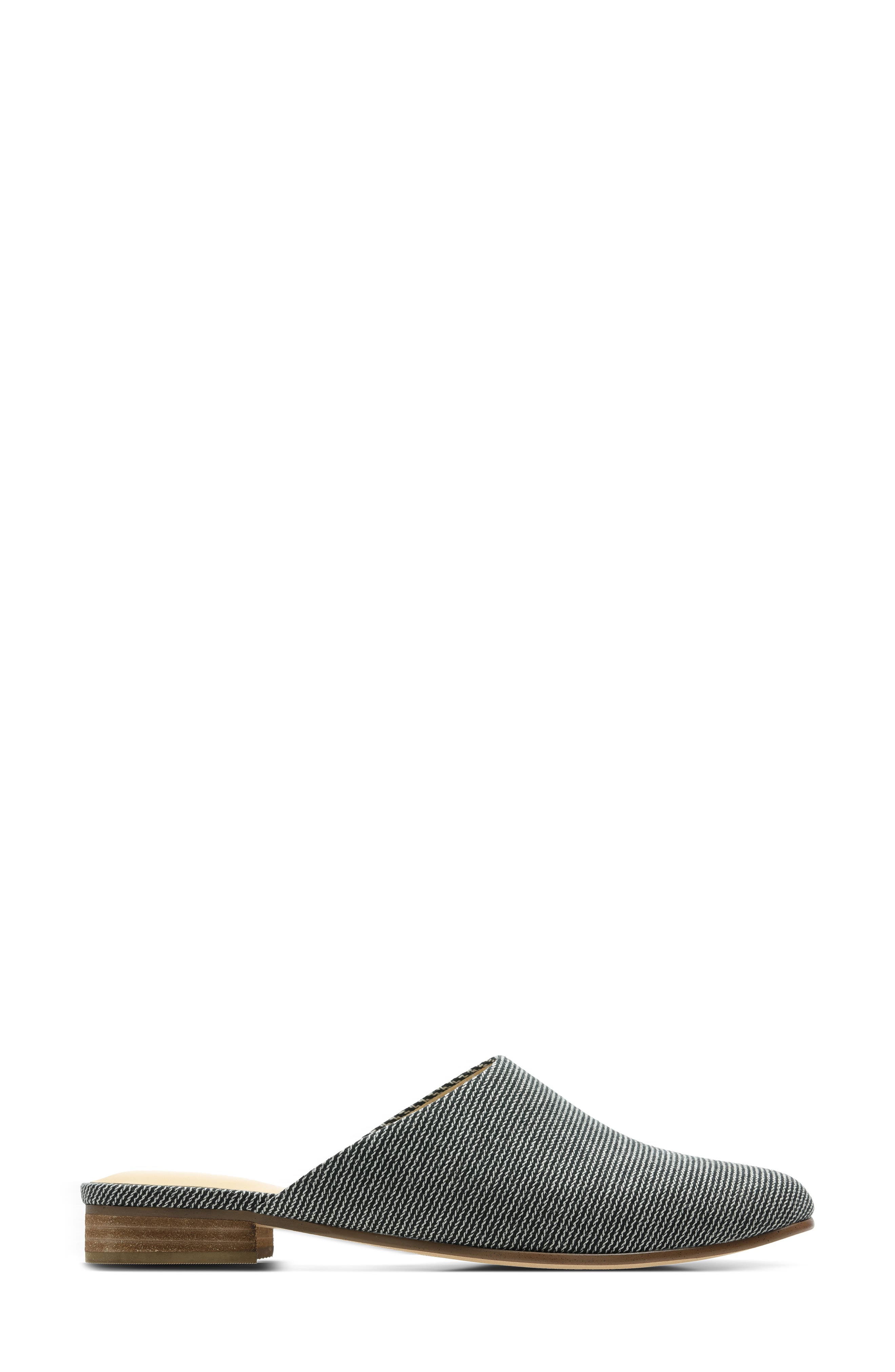 Pure Blush Mule, Alternate, color, NAVY CANVAS