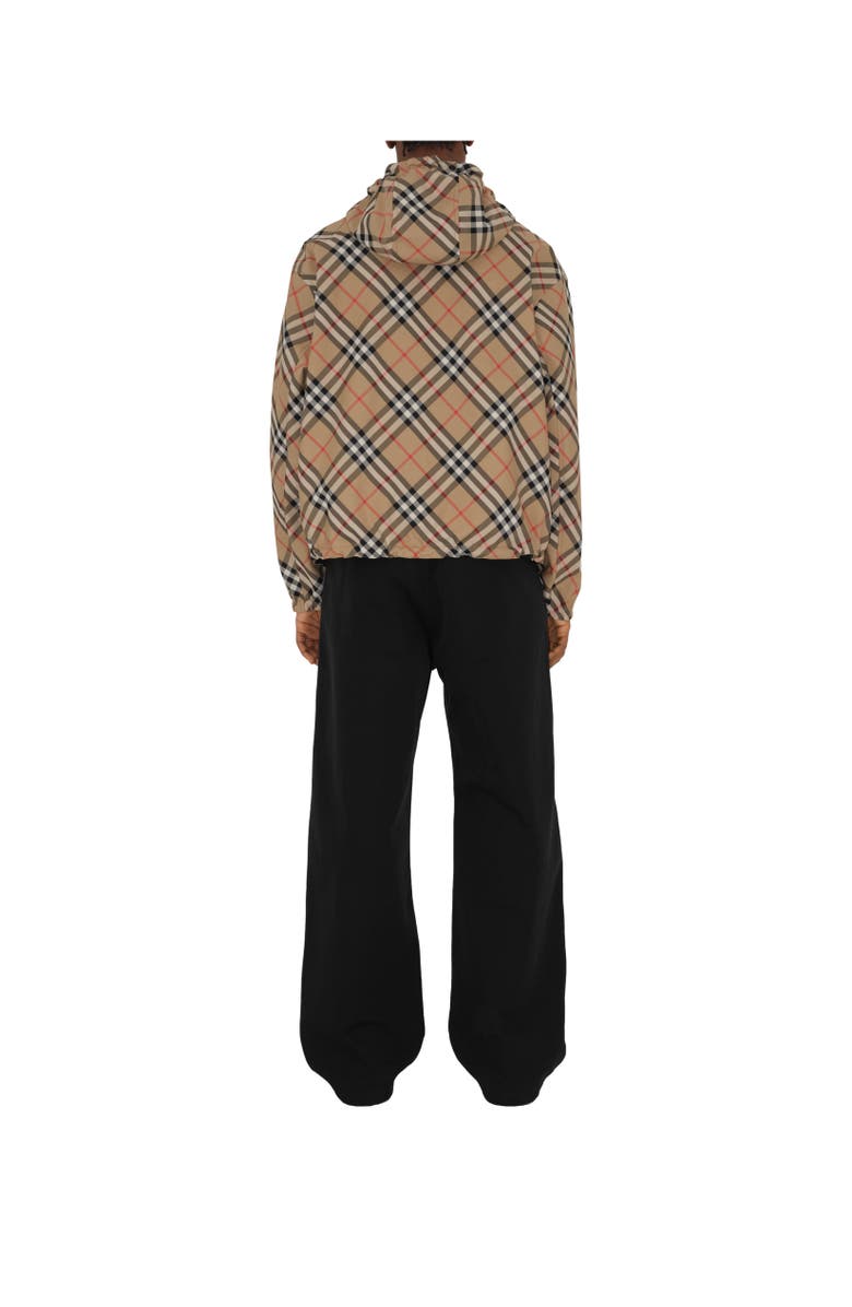 Burberry Reversible Check Jacket, Alternate, color, Sand Beige